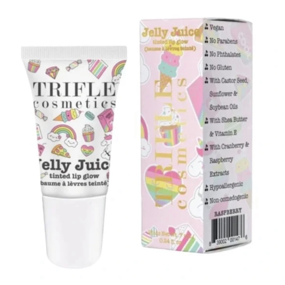 💎 TRIFLE COSMETICS Jelly Juice Tinted Lip Glow Twinkle Berry New In Box